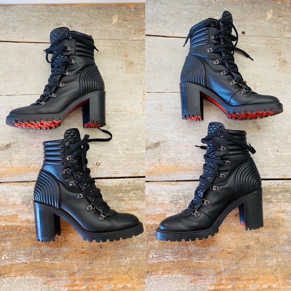 SOLD ♥️ Louboutin ♥️ Mad Boot 70 Napa - Picture 7 of 8